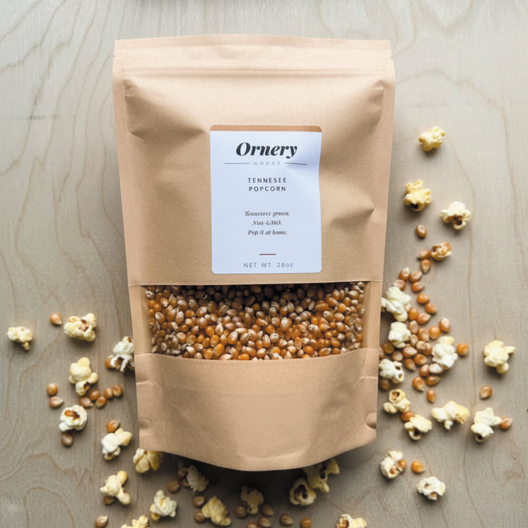 How to Pop Ornery Goods Popcorn